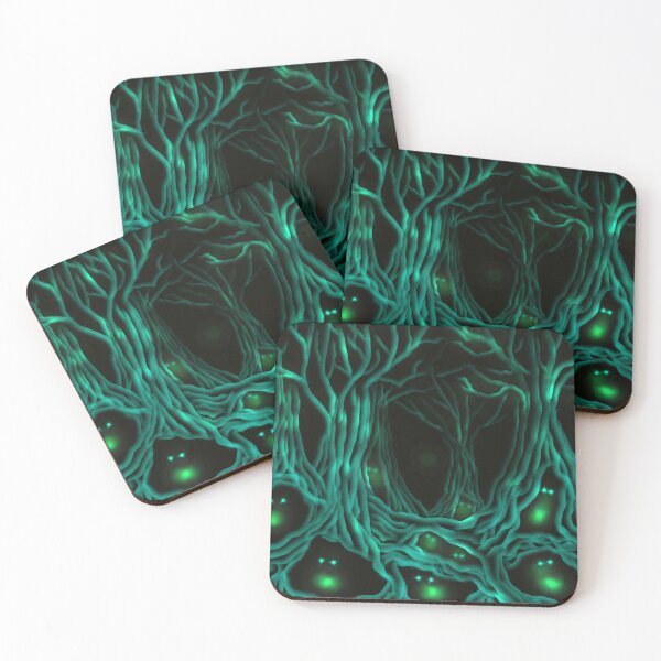 Item preview, Forest Dwellers Green (MKW-DA.25) designed and sold by Katrina Morgan.