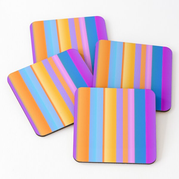 Item preview, Blue orange color palette line pattern | blue orange color combination designed and sold by lausn.