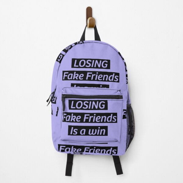 Item preview, Losing fake friends is a win, motivational quotes, inspirational saying,   designed and sold by Quotesgallery.