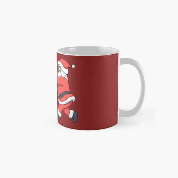zombie santa and gingerbread man Classic Mug