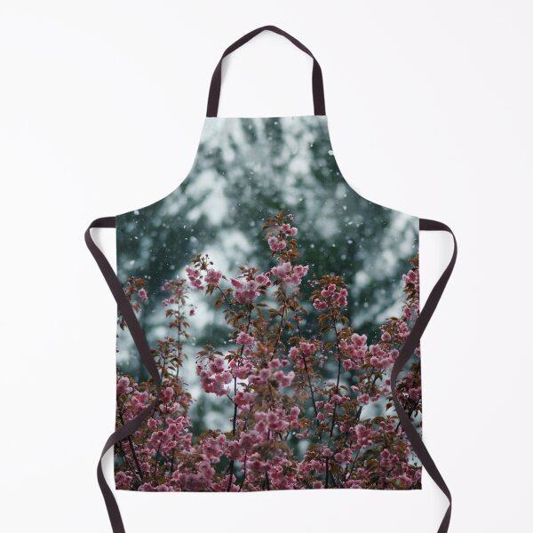 Item preview, Fresh Cherryblossoms In the Springtime Snow designed and sold by KeithHPutnam.