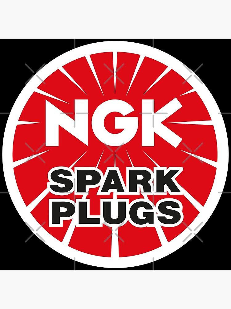 "Classic NGK spark plug logo" Poster for Sale by Hecksploitation