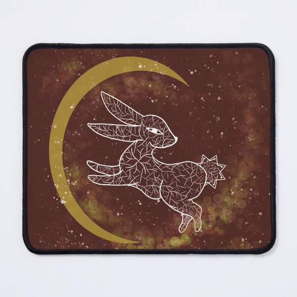 Item preview, Red lunar bunny designed and sold by Xatutik.art.