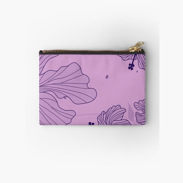 Item preview, Purple Flowers Wallpaper  designed and sold by Karam Barakat.