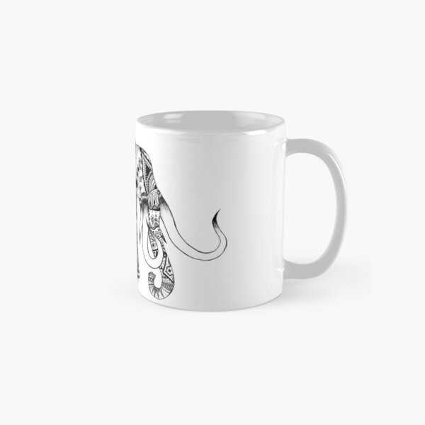 Oliphaunt Zentangle Classic Mug