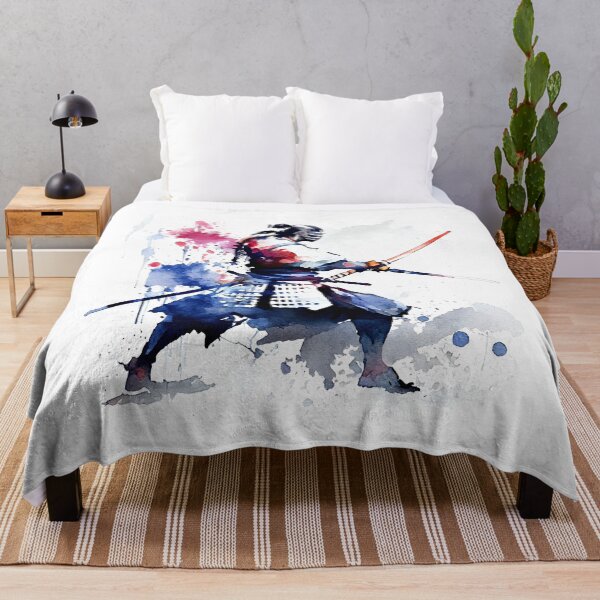 Item preview, Samurai Warrior watercolor art designed and sold by KOTOdesign.