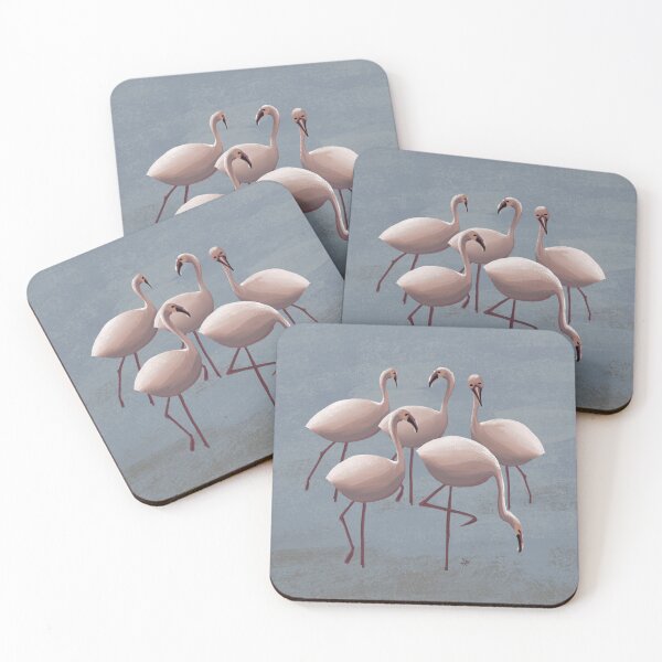 Item preview, Pink Flamingos at Lunch Time designed and sold by MFGB-Creations.