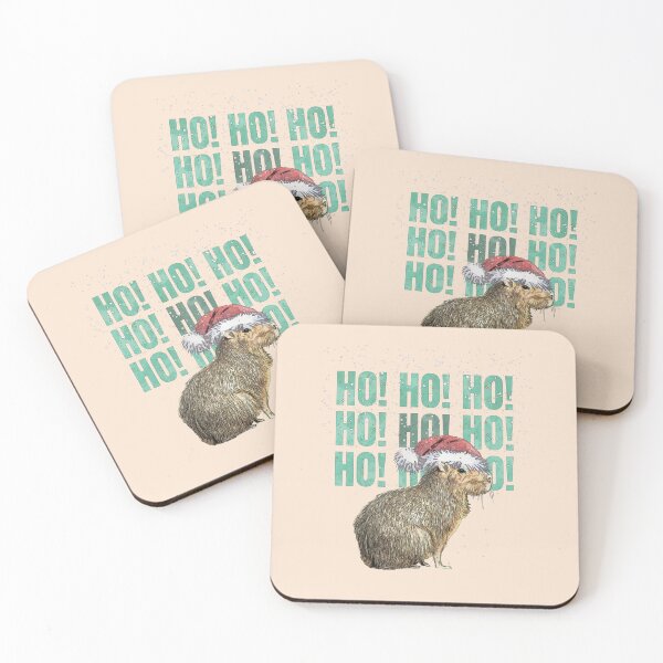 Item preview, Capybara Christmas and HO! HO! HO! Cute capybara, Christmas sweater, nativity day designed and sold by Collagedream.