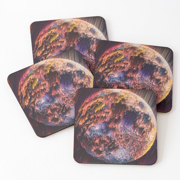 Item preview, Moon / Pixel sort  / Glitch art designed and sold by Kavurmija.