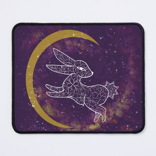 Item preview, Purple lunar hare designed and sold by Xatutik.art.