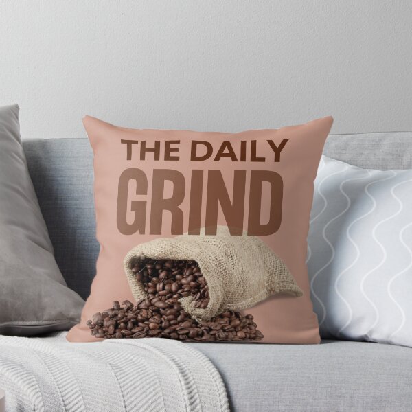 Item preview, The Daily Grind - Bag of Coffee Beans designed and sold by MtWoodsonSales.