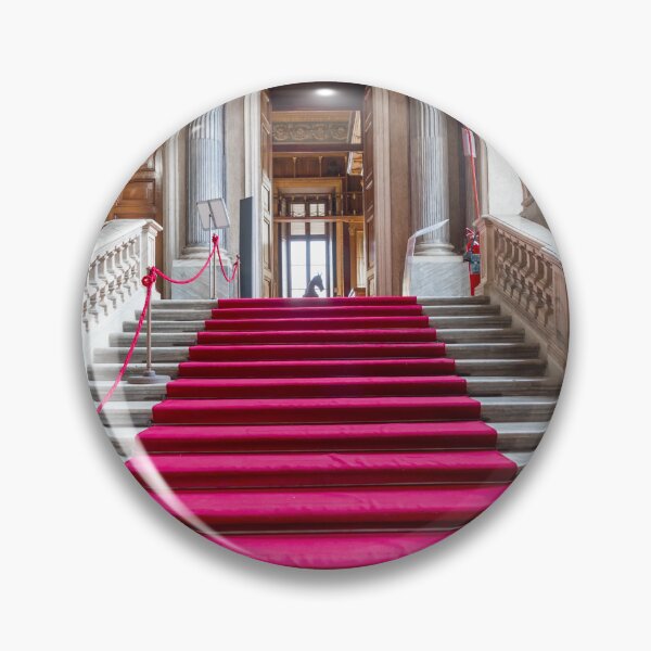 Item preview, Turin, Italy - red carpet in Royal Palace - luxury elegant marble stairway.  designed and sold by Paolo Modena Photography    -   Fine Italian Art.