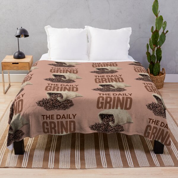 Item preview, The Daily Grind - Bag of Coffee Beans designed and sold by MtWoodsonSales.