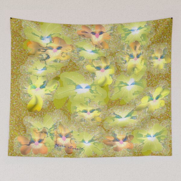Item preview, My magic flower garden designed and sold by Diola Sotelo.
