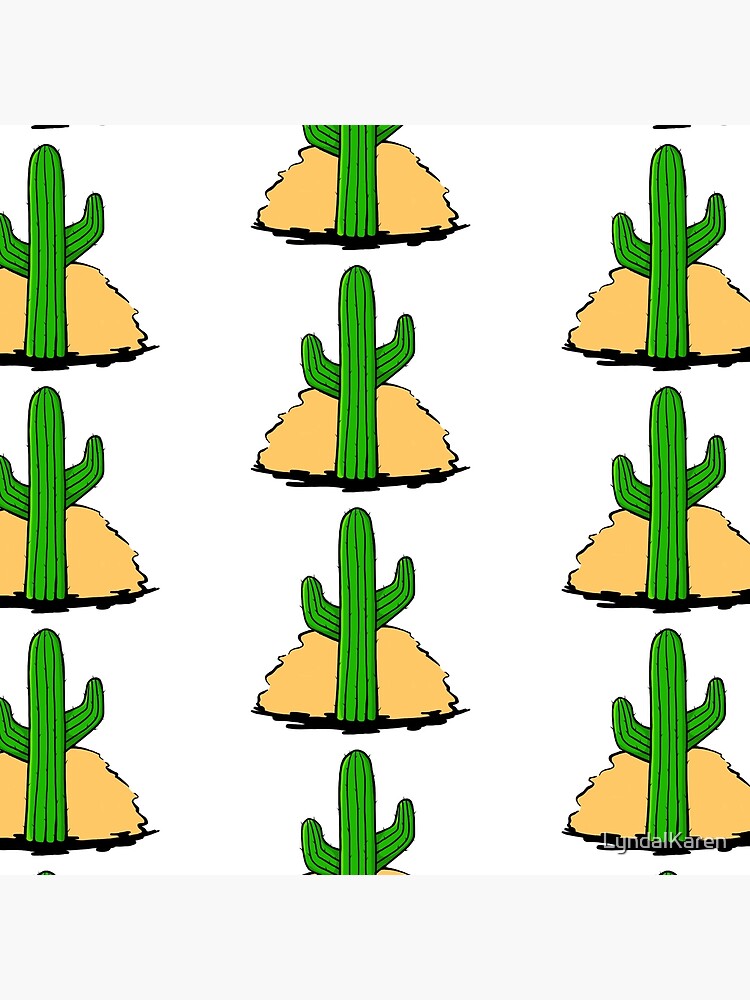Sunset Cactus by LyndalKaren