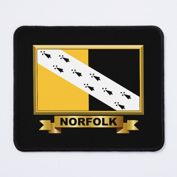 Item preview, NORFOLK Flag Gifts, Masks, Stickers & Products (N) designed and sold by mpodger.