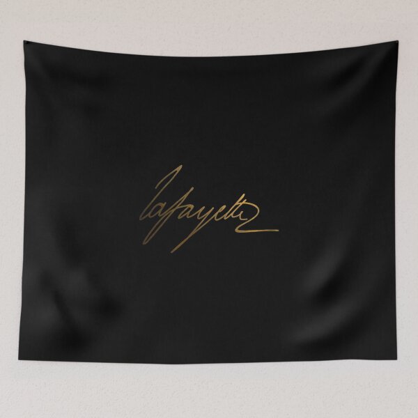 Item preview, Marquis De Lafayette Gold Signature Tank Top designed and sold by pragpujias.