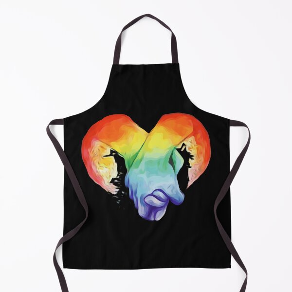 Item preview, Rainbow heart with 2 hands designed and sold by kakawaldi.
