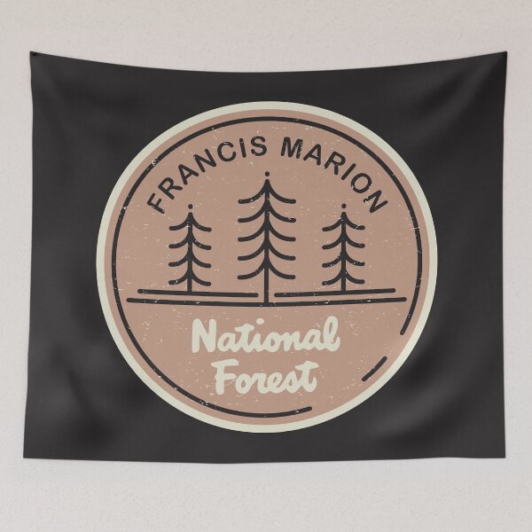 Aperçu de l'œuvre Forêt nationale de Francis Marion créée et vendue par studio838.