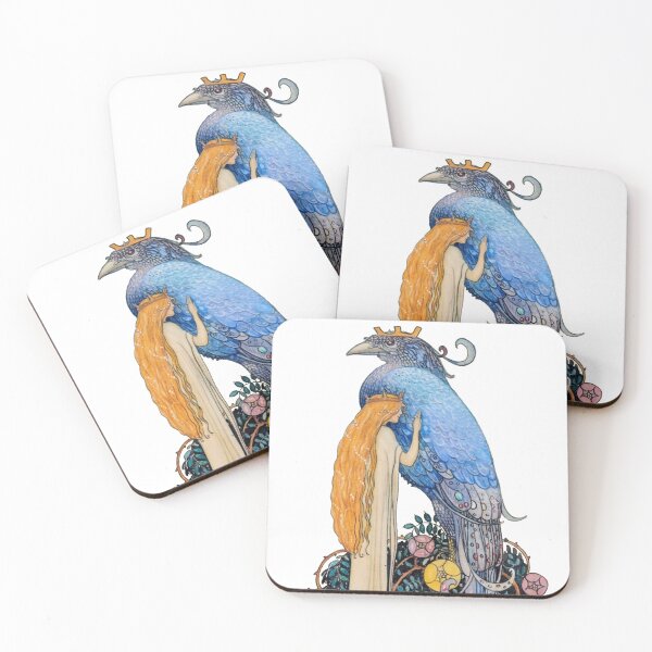 Item preview, Princess with Enchanted Bird by John Bauer HD designed and sold by IliaLobell.