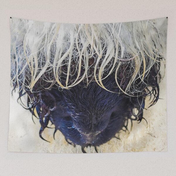 Item preview, Swiss Valais Blacknose Sheep, Fluffy  Valais Blacknose Sheep Art, Cute Swiss Sheep Farm Animal Portrait, Adorable Swiss Valais Blacknose Sheep  designed and sold by Paintcorner.