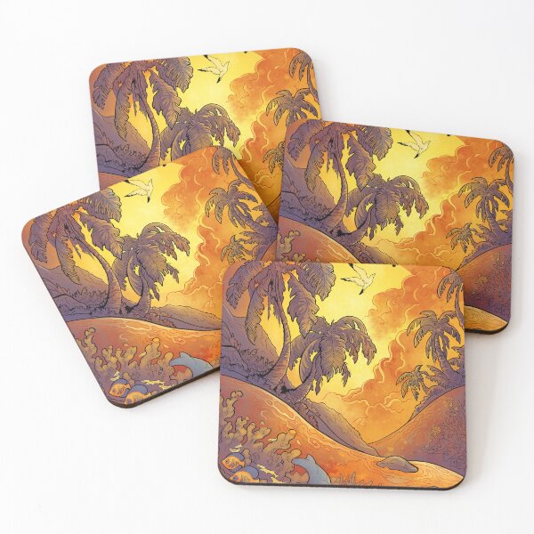 Item preview, Tropical Sunset designed and sold by ScribbleJay.