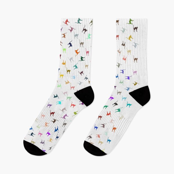Item preview, Color Cat Pattern designed and sold by Pixel4Art.