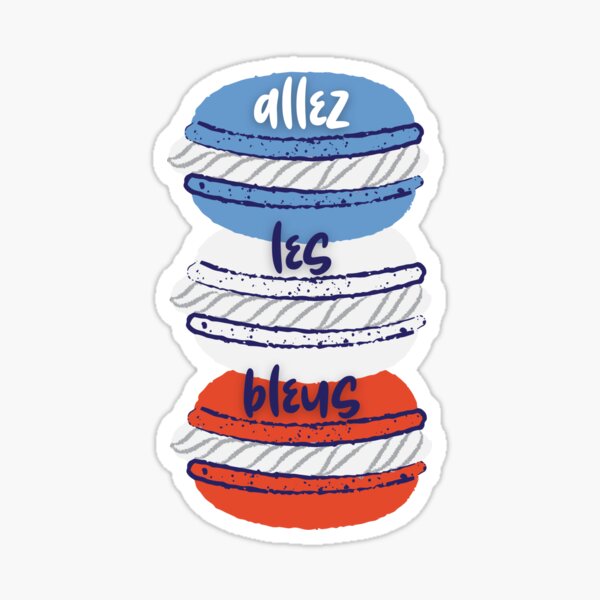 France world cup 2018 allez les bleus french natonal soccer football team stcker t shrt