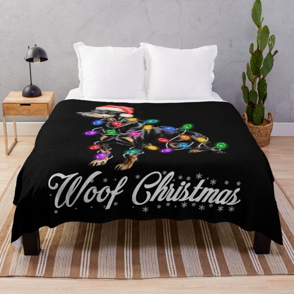 Item preview, Santa Doberman Dog Christmas Lights designed and sold by Blok45.