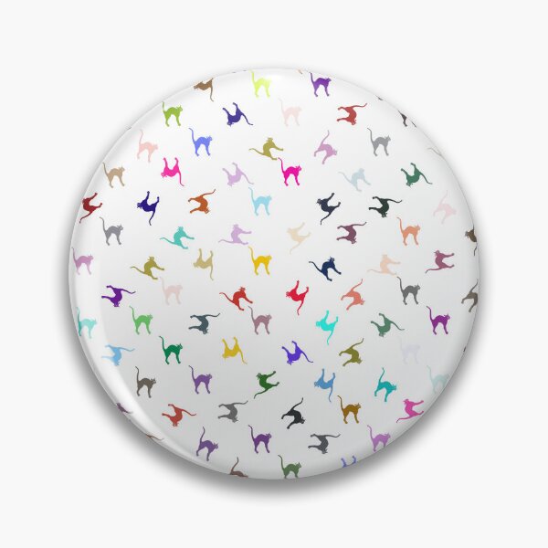 Item preview, Color Cat Pattern designed and sold by Pixel4Art.
