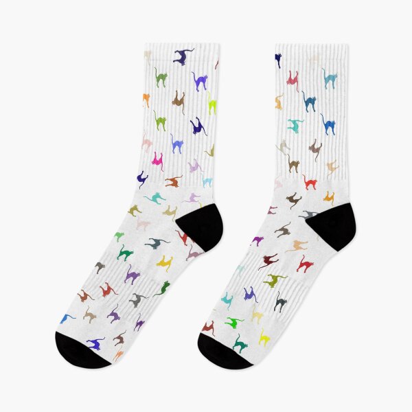 Item preview, Color Cat Pattern designed and sold by Pixel4Art.