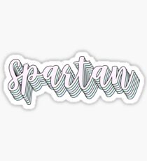 Spartan Sticker
