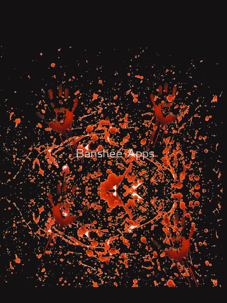 Bloody Hands Scary Design! by Banshee-Apps