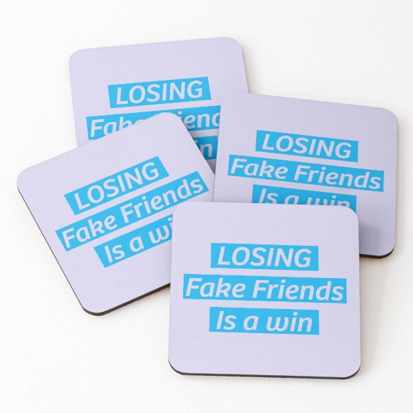 Item preview, Losing fake friends is a win, motivational quotes, inspirational saying,   designed and sold by Quotesgallery.