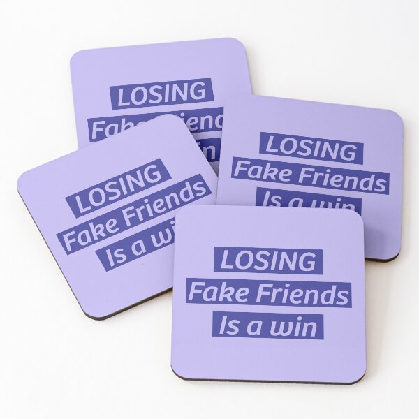Item preview, Losing fake friends is a win, motivational quotes, inspirational saying,   designed and sold by Quotesgallery.
