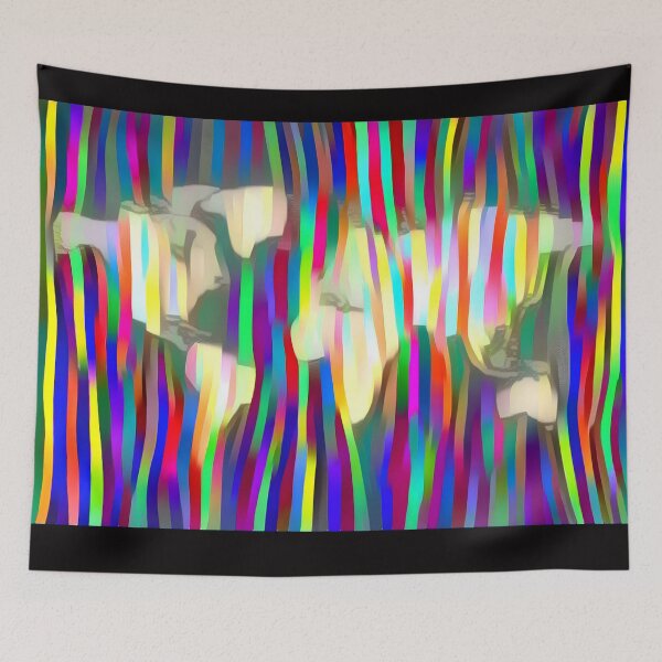 Item preview, Color Lines World Map designed and sold by B-Tom-Essex.