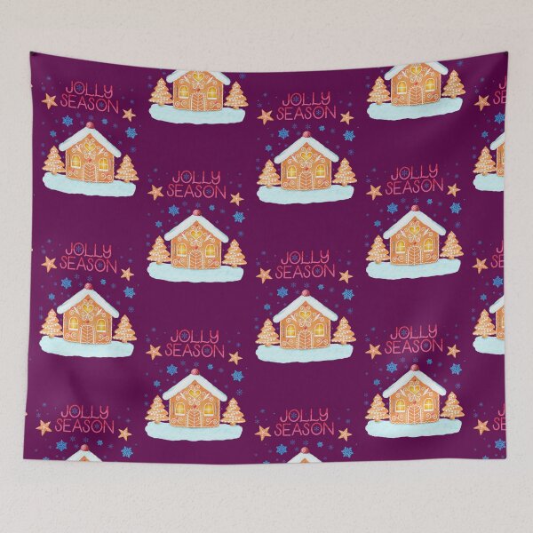 Item preview, Merry Christmas with gingerbread designed and sold by Sandra Brezina.