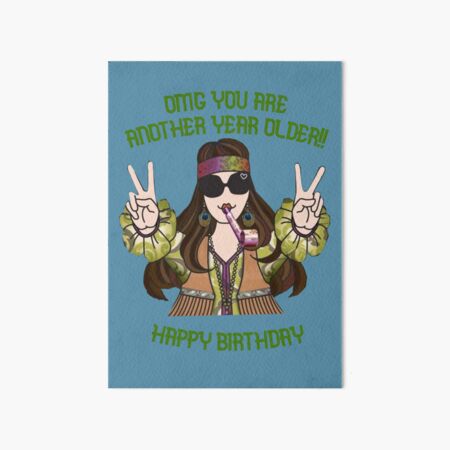 "OMG! Du bist wieder ein Jahr älter! Alles Gute zum Geburtstag