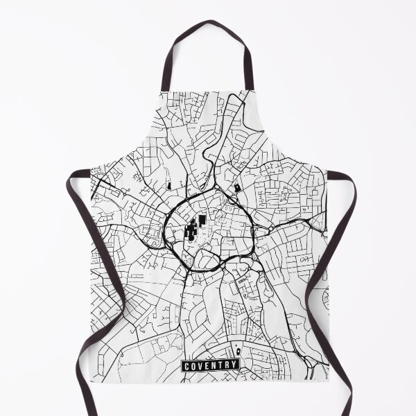 Item preview, Coventry, England Street Map designed and sold by InkistPrints.
