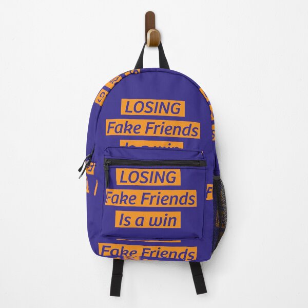 Item preview, Losing fake friends is a win, motivational quotes, inspirational saying, designed and sold by Quotesgallery.