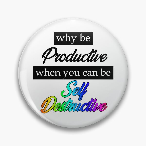 Item preview, Self Destructivity 2: Rainbow Edition designed and sold by KingAardvark.
