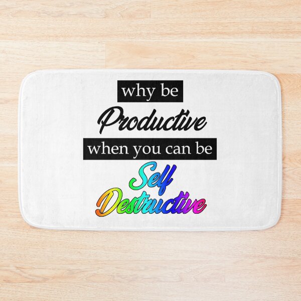 Item preview, Self Destructivity 2: Rainbow Edition designed and sold by KingAardvark.