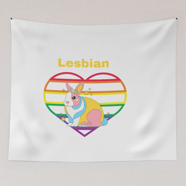 Item preview, Lesbian Bunny  designed and sold by OlgaBDesign.