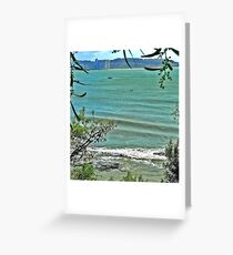 river view Greeting Card