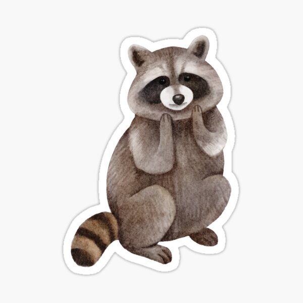 Halloween Buddies Vinyl Sticker Pack Raccoon, Possum, Skunk and