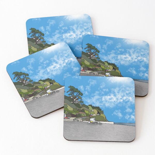 Item preview, Seaton Beach, Cornwall designed and sold by CrazySquirrel44.