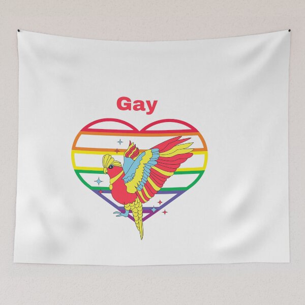 Item preview, Gay Parrot  designed and sold by OlgaBDesign.