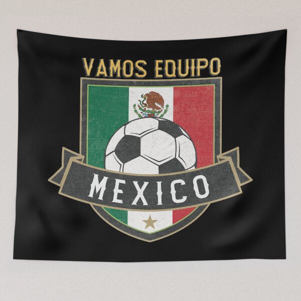 Item preview, Mexico Soccer Crest (Vamos Equipo) designed and sold by Numero14.