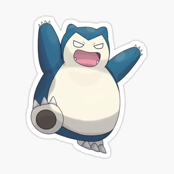 Angry relaxo Sticker