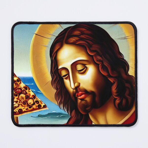 Item preview, Magic Pizza Slice Loves Jesus designed and sold by WeedLoveJesus.